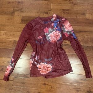 Long sleeve blouse